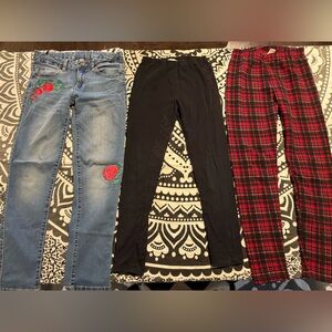 Girls pants lot size 10